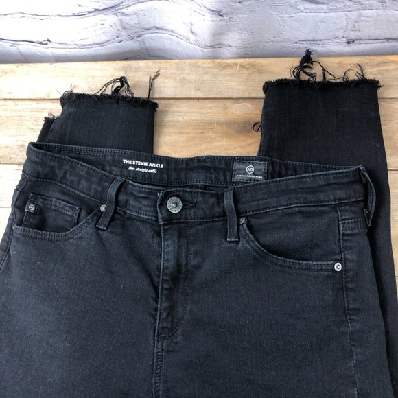 Ag Adriano Goldschmied Denim - AG Adriano Goldschmied Stevie high low raw hem